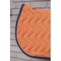 Tappeto Wavy Paddock Sports Arancione / blu navy Tappeto Wavy Paddock Sports Arancione / blu navy