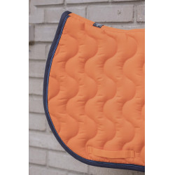 Tappeto Wavy Paddock Sports Arancione / blu navy Tappeto Wavy Paddock Sports Arancione / blu navy