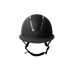 Casco in Metallo Scintillante Monarch II Horze Nero / nero Casco in Metallo Scintillante Monarch II Horze Nero / nero