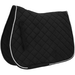 Sottosella Riding World in velluto Nero