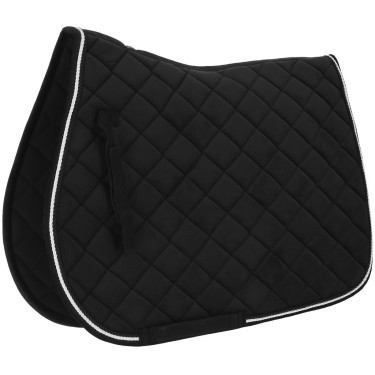 Sottosella Riding World in velluto Nero