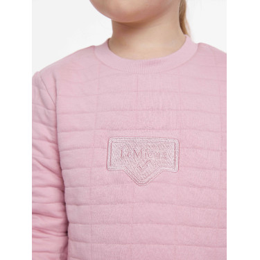 Maglia Mini LeMieux Cici Crew Fioritura Rosa Maglia Mini LeMieux Cici Crew Fioritura Rosa
