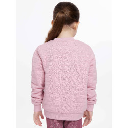 Maglia Mini LeMieux Cici Crew Fioritura Rosa