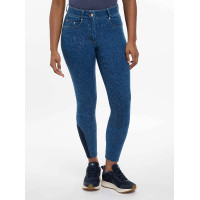 Pantaloni LeMieux Dolly Denim donna Denim Blu