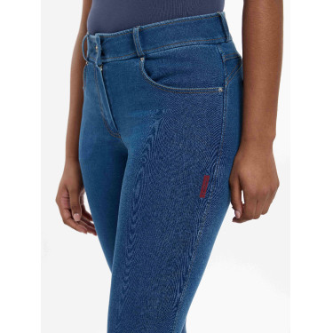 Pantaloni LeMieux Dolly Denim donna Denim Blu