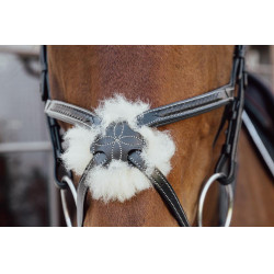 Briglia Capezzina Incrociata Intrecciata Collezione D Dy'on Nero