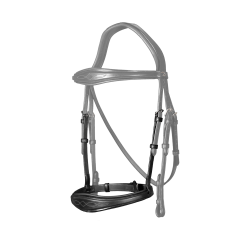 Museruola Anatomica Senza Sottogola New English Collection Dy'on Nero Museruola Anatomica Senza Sottogola New English Collection Dy'on Nero