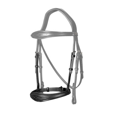 Museruola Anatomica Senza Sottogola New English Collection Dy'on Nero