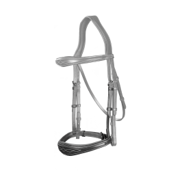 Museruola Anatomica senza Sottogola Collezione US Jumping Dy'on Nero