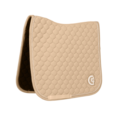 Tappeto onion quilt logo 3D dressage Kentucky Beige