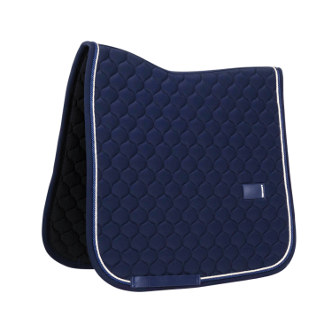 Tappeto onion quilt rubber logoo dressage Kentucky Marina Blu marino