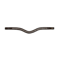 Frontalino Swarovski V Bianco Dy'on D Collection Marrone Frontalino Swarovski V Bianco Dy'on D Collection Marrone