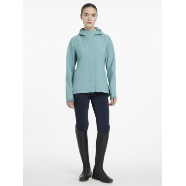 Giacca impermeabile corta LeMieux Isla Laguna Blu Giacca impermeabile corta LeMieux Isla Laguna Blu