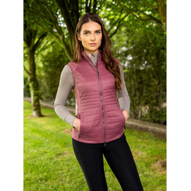 Gilet senza maniche LeMieux Juliette Palissandro Rosa