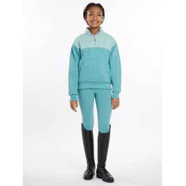 Maglia LeMieux con zip a un quarto Kate Young Rider Laguna Blu