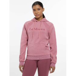 Felpa con cappuccio LeMieux Nadine Peonia