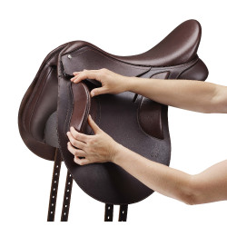 Sella mista Bates Versa Marrone