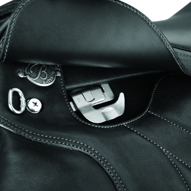 Sella mista Bates SC+ in cuoio Luxe Nero Sella mista Bates SC+ in cuoio Luxe Nero