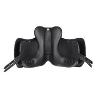 Sella da dressage Bates Plus in cuoio Luxe Marrone Sella da dressage Bates Plus in cuoio Luxe Marrone