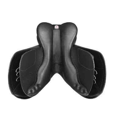 Sella Bates Caprilli Close Contact+ con quartiere avanzato in cuoio Luxe Nero Sella Bates Caprilli Close Contact+ con quartiere avanzato in cuoio Luxe Nero