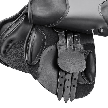 Sella Bates Elevation DS+ in cuoio Luxe Nero Sella Bates Elevation DS+ in cuoio Luxe Nero