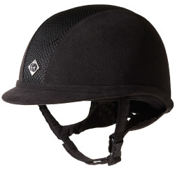 Casco Charles Owen AYR8 Micro-suede Nero