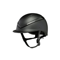 Casco Charles Owen Luna Nero / lucido