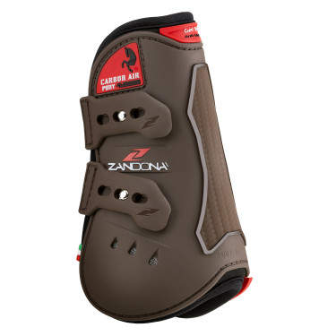 Stinchiere Zandona Carbon Air Pony Marrone Stinchiere Zandona Carbon Air Pony Marrone