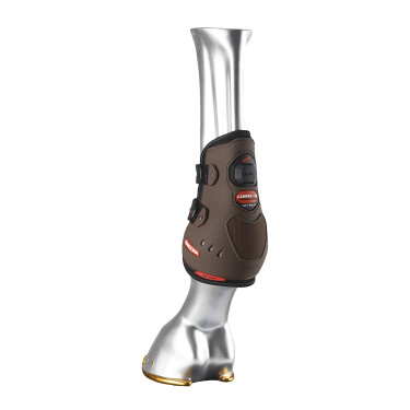 Fesselkopfschutz Wettkampf Zandona Carbon Air Feel+ Klettverschluss Marrone