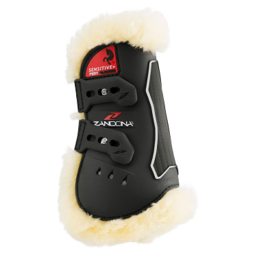 Zandona Carbon Air Sensitive+ Schafwoll-Gamaschen Pony Nero Zandona Carbon Air Sensitive+ Schafwoll-Gamaschen Pony Nero