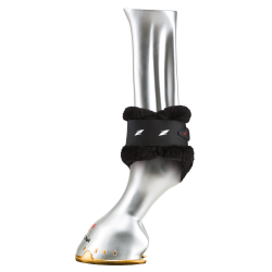 Gamaschen mit Lammfell Zandona Carbon Air Sensitive+ für junge Pferde Nero / pecora nera