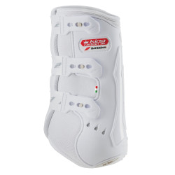 Stinchiere da dressage Zandona King Carbon Air anteriori Bianco