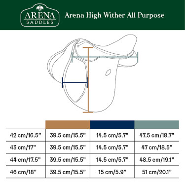 Selle Arena mixte HW