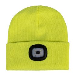Berretto lavorato a maglia Honey HKM Giallo fluo