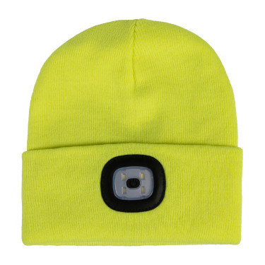 Berretto lavorato a maglia Honey HKM Giallo fluo