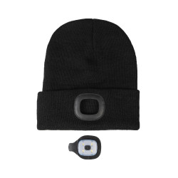 Berretto lavorato a maglia Honey HKM Nero