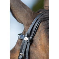 Brida convertible brida Weymouth HFI Nero / nero Brida convertible brida Weymouth HFI Nero / nero