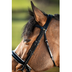 Brida convertible brida Weymouth HFI Nero / nero Brida convertible brida Weymouth HFI Nero / nero