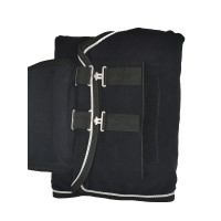 Coperta in pile Show HFI Nero / argento Coperta in pile Show HFI Nero / argento