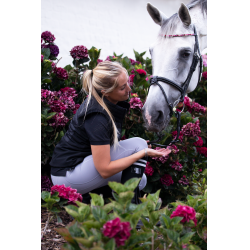 Fronte con strass HFI Nero / argento