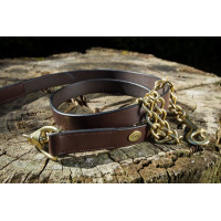 Longe da presentazione in cuoio HFI Marrone Longe da presentazione in cuoio HFI Marrone