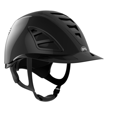 Casco GPA 4S First Lady Ibrido Nero lucido