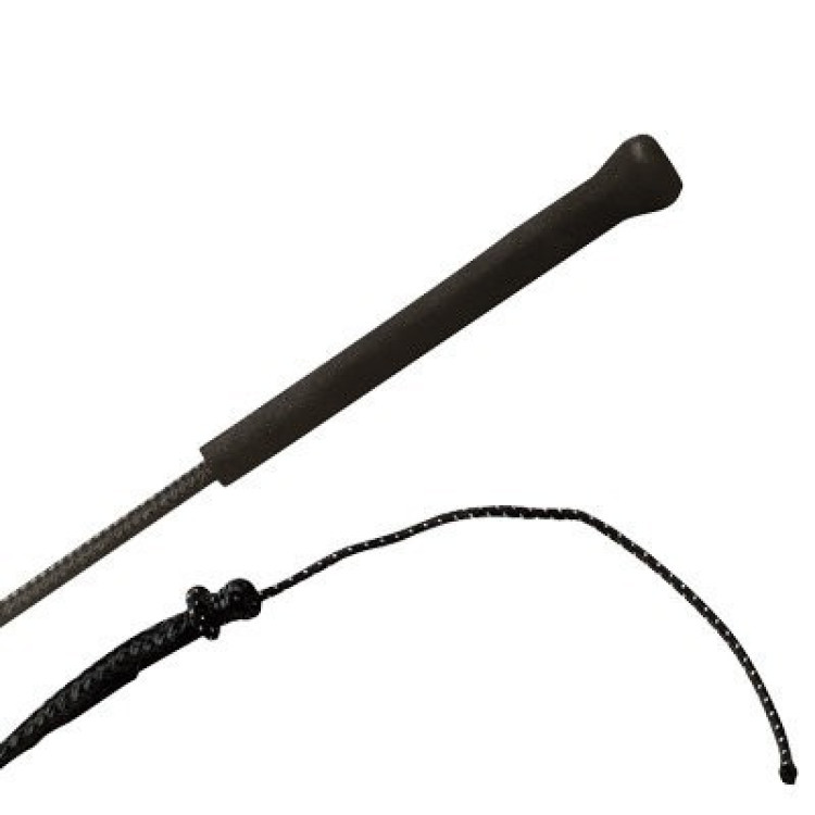 Frustino da dressage Whip & Go con manico in schiuma