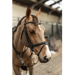 Briglia combinata Milano HFI Master Pro Line Nero / argento