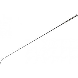 Frustino da dressage Whip & Go Diamond manico in nylon Nero