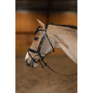 Bridon Pull-back Verona HFI Master Pro Line Nero / argento Bridon Pull-back Verona HFI Master Pro Line Nero / argento