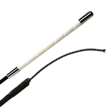 Frustino da dressage Whip & Go con puntale in metallo Frustino da dressage Whip & Go con puntale in metallo