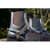 Strisce per speroni in cuoio HFI Marrone