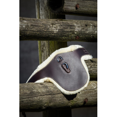 Gurt HFI Master Leder / Lammfell Nero