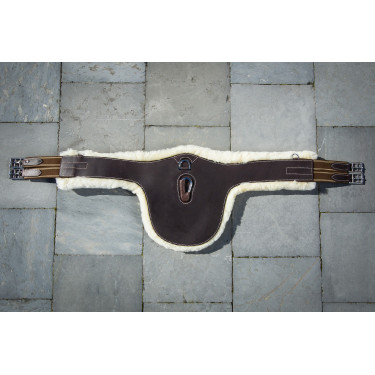 Gurt HFI Master Leder / Lammfell Nero